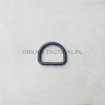 Metal D-RING 20 mm [black] PET HARDWARE