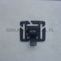 Okienko MOD.U.LOX STERNUM STRAP SYSTEM + HYDRATION TUBE CLIP [czarne] DURAFLEX