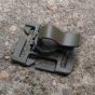 MOD.U.LOX STERNUM STRAP SYSTEM + HYDRATION TUBE CLIP [olive green] DURAFLEX - 2