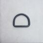 Metal D-RING 30 mm [black] PET HARDWARE