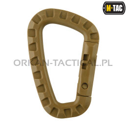 Karabińczyk plastikowy [coyote] M-TAC