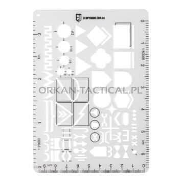 Ecopybook Tactical ruler TZ NATO - M-TAC