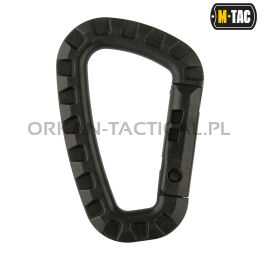 Karabińczyk plastikowy [czarny] M-TAC