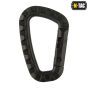 Plastic carabiner [black] M-TAC