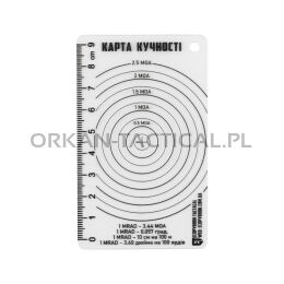 Ecopybook Tactical linijka tarcza skupienia - M-TAC