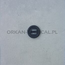 Guzik kanadyjski BF/20 [czarny - nylon] 2M