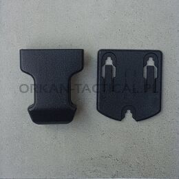 Klamra POUCH CLIP SIDE SQUEEZE® 25 mm [czarna] DURAFLEX