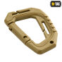 Plastic carabiner TACTICAL [coyote] M-TAC