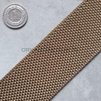 Belt webbing TS309 44 mm 2nd quality [dark French beige] PASAMON