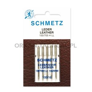 Igły do skóry do maszyn domowych 130/705 SCHMETZ